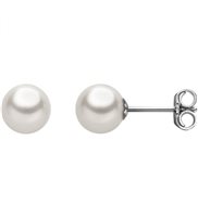 Orecchini Comete Donna Paletto in Oro bianco Perla ORP242B - ORP242B